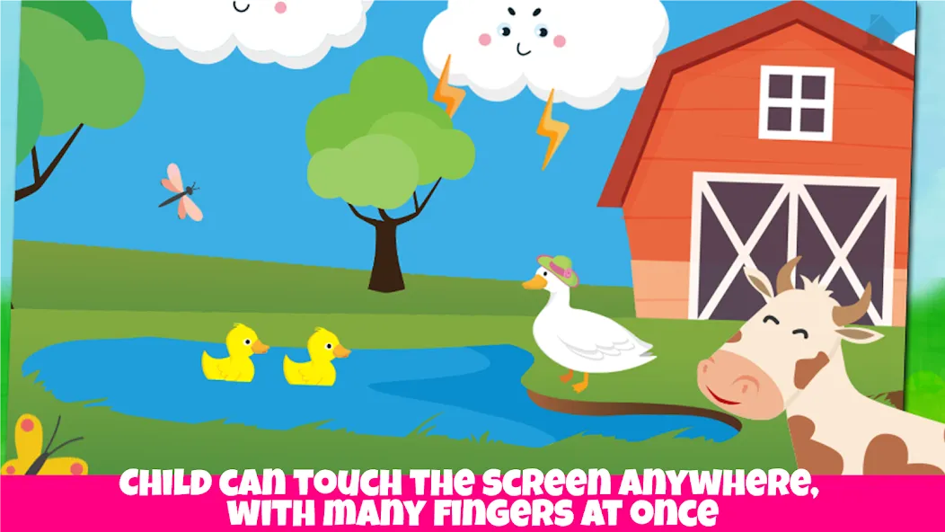 Farm animals game for babies  [МОД Все открыто] Screenshot 2