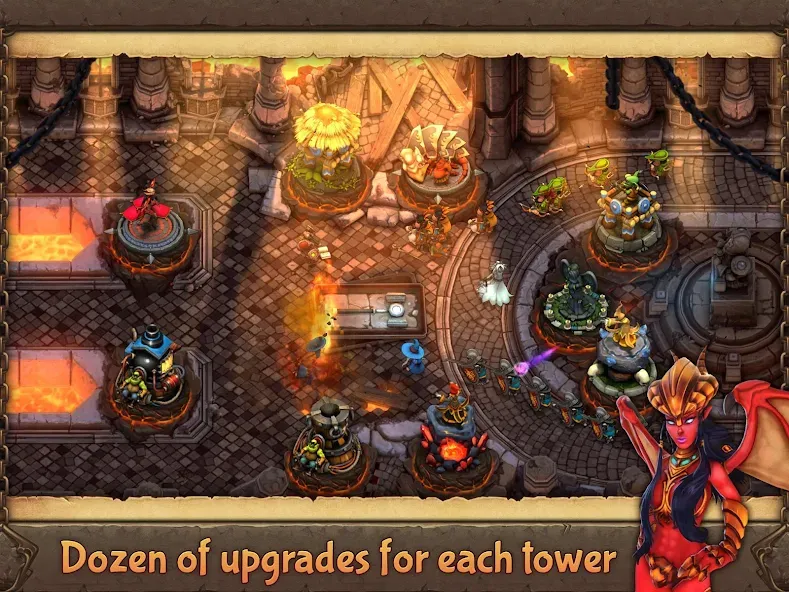 Evil Defenders (Ивил Дефендерс)  [МОД Бесконечные деньги] Screenshot 3