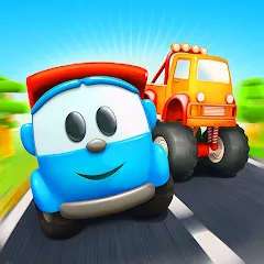 Взломанная Leo 2: Puzzles & Cars for Kids  [МОД Menu] - последняя версия apk на Андроид