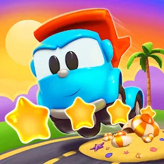 Взломанная Leo Runner: car games for kids  [МОД Unlocked] - стабильная версия apk на Андроид