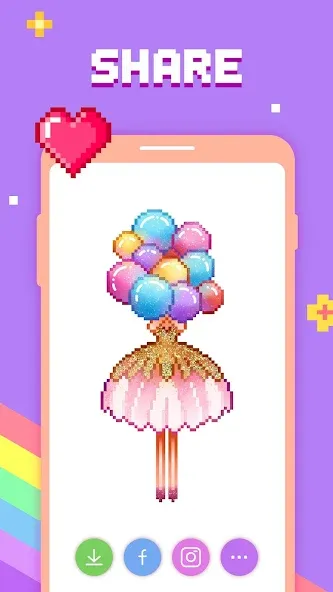 Paint by Number - Pixel Art  [МОД Unlocked] Screenshot 5