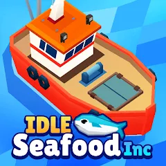 Скачать взломанную Seafood Inc - Tycoon, Idle (Айдл Сифуд Инк)  [МОД Много монет] - полная версия apk на Андроид