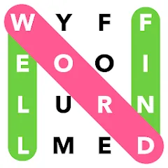 Скачать взломанную Word Heaps Search - Word Games (Ворд Хипс Срч)  [МОД Бесконечные монеты] - полная версия apk на Андроид