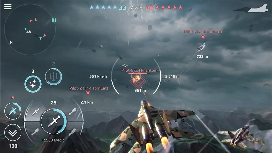 Sky Combat: War Planes Online (Скай Комбат)  [МОД Все открыто] Screenshot 1
