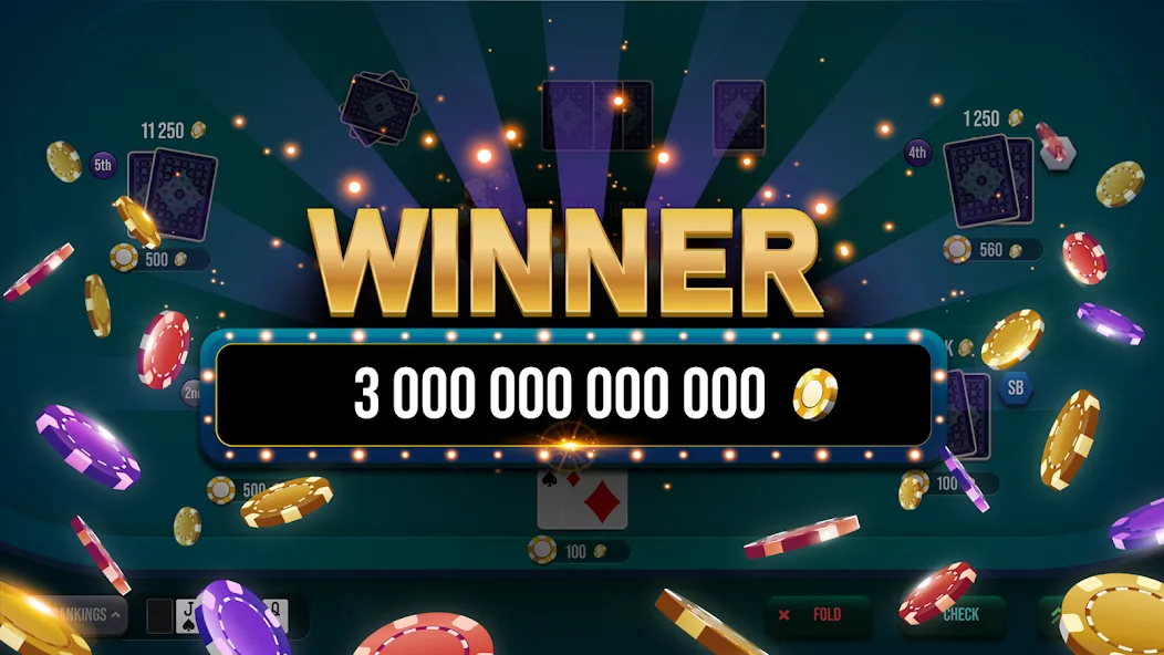 Poker Tour: Texas Holdem World (Покер Тур)  [МОД Menu] Screenshot 5