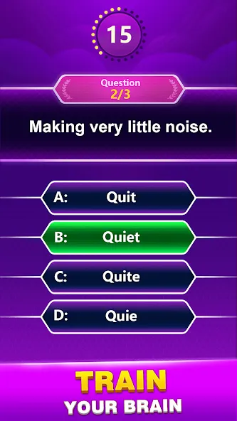 Spelling Quiz - Word Trivia (Спеллинг Квиз)  [МОД Много монет] Screenshot 2
