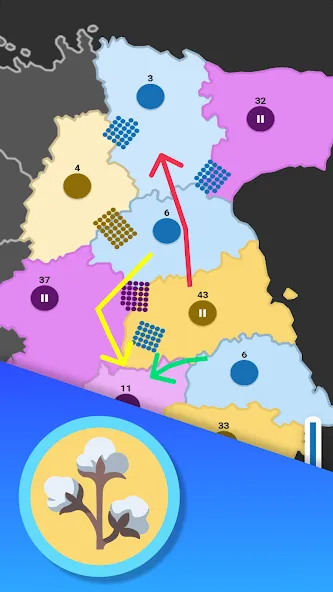 Territory games: tactics war (Тактикс ио)  [МОД Unlimited Money] Screenshot 4