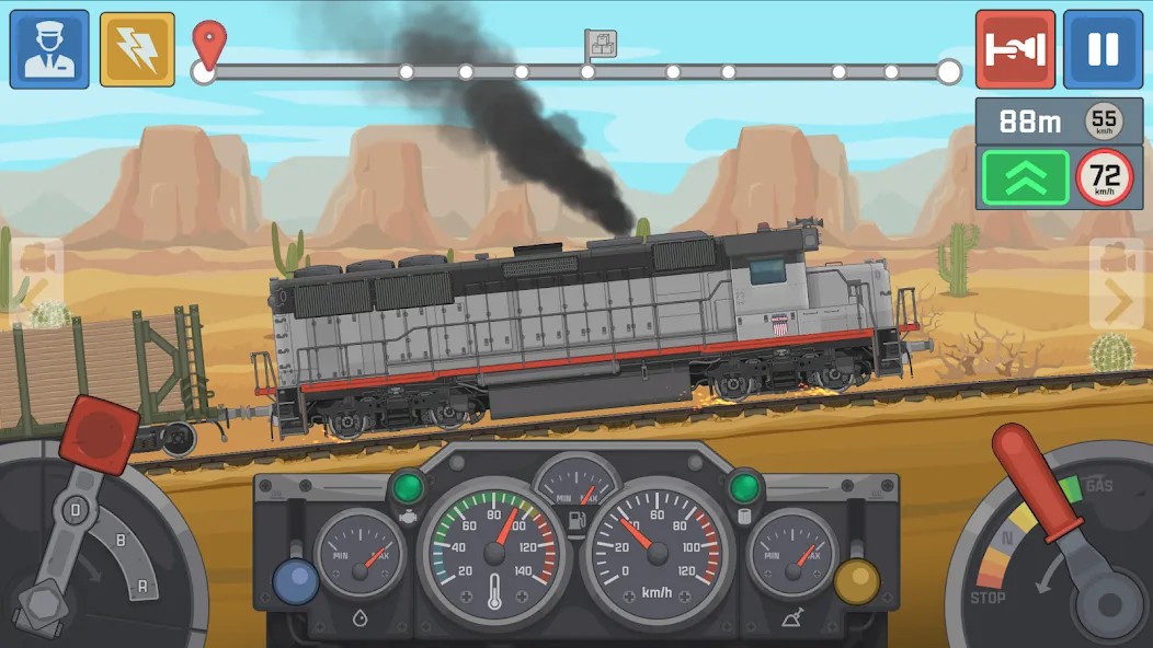 Train Simulator: Railroad Game (Трейн Симулятор)  [МОД Бесконечные деньги] Screenshot 1