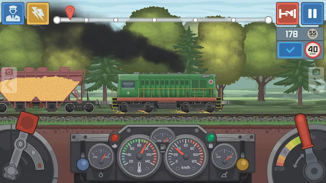 Train Simulator: Railroad Game (Трейн Симулятор)  [МОД Бесконечные деньги] Screenshot 4
