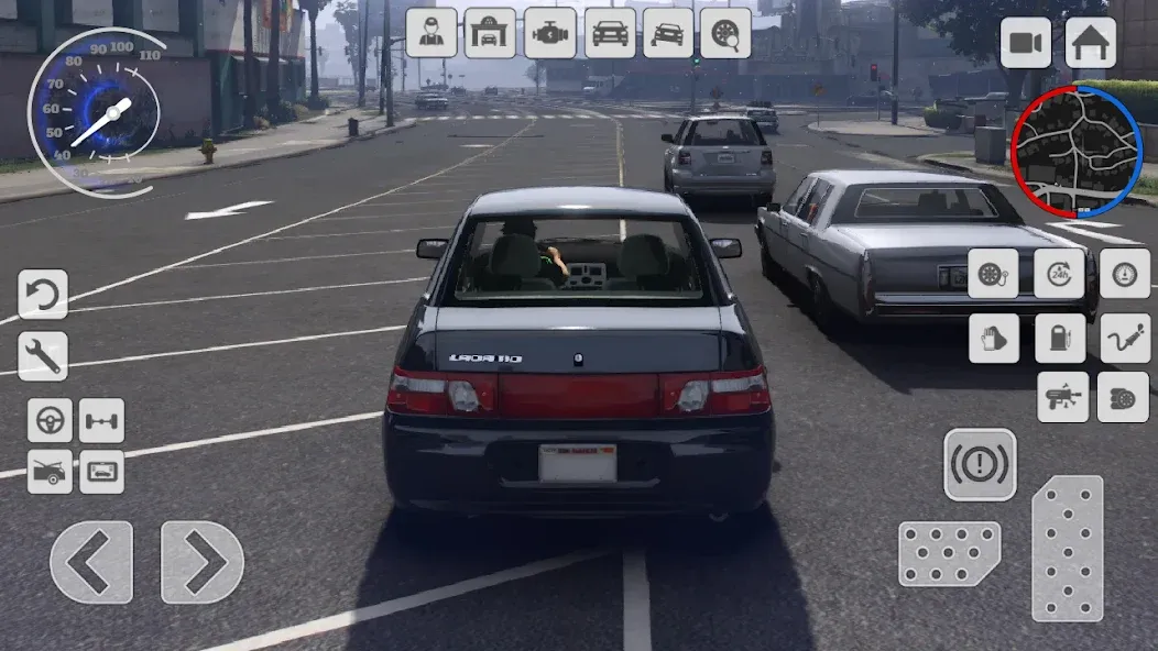 Drift 2110: Russian Tuning VAZ  [МОД Unlocked] Screenshot 2