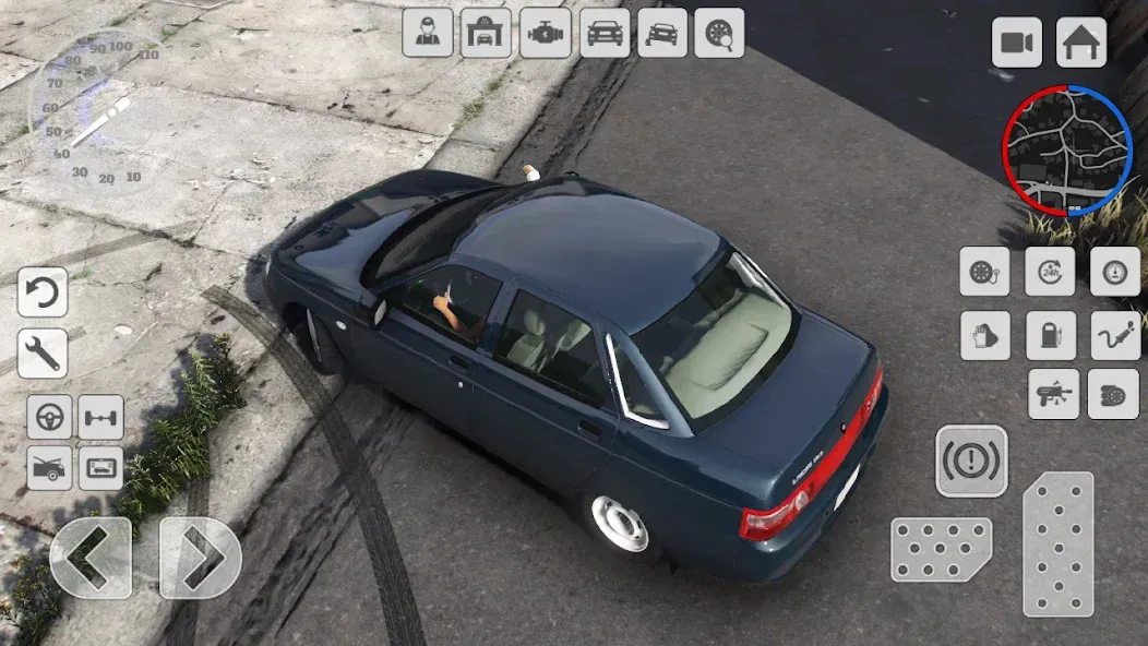 Drift 2110: Russian Tuning VAZ  [МОД Unlocked] Screenshot 3