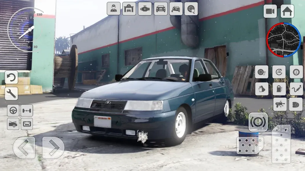 Drift 2110: Russian Tuning VAZ  [МОД Unlocked] Screenshot 4