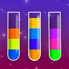 Скачать взлом Water Sort Puzzle Color Game  [МОД Много денег] - полная версия apk на Андроид