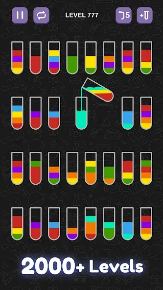 Water Sort Puzzle - Sort Color  [МОД Много денег] Screenshot 2