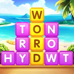 Взлом Word Heaps -Connect Stack Word  [МОД Бесконечные монеты] - последняя версия apk на Андроид